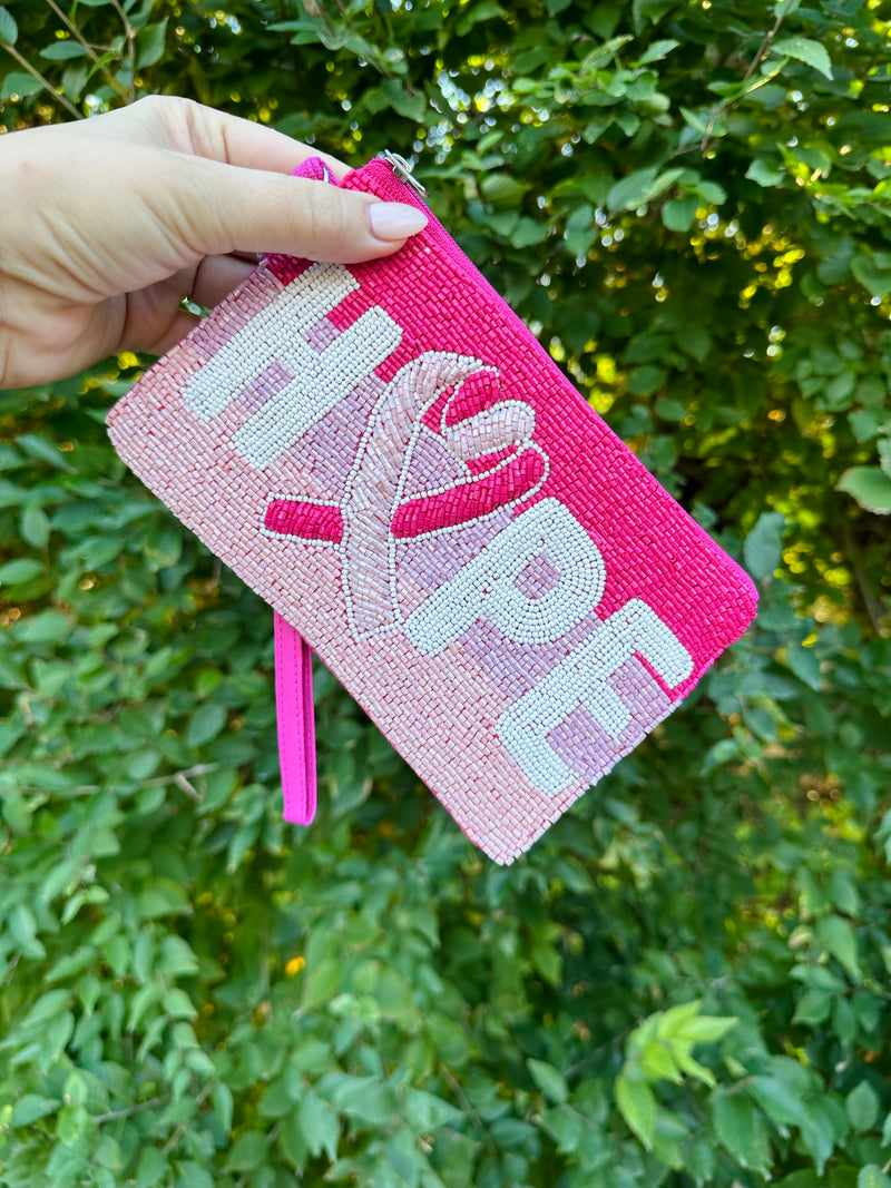 Breast Cancer Coin Bag of Hope